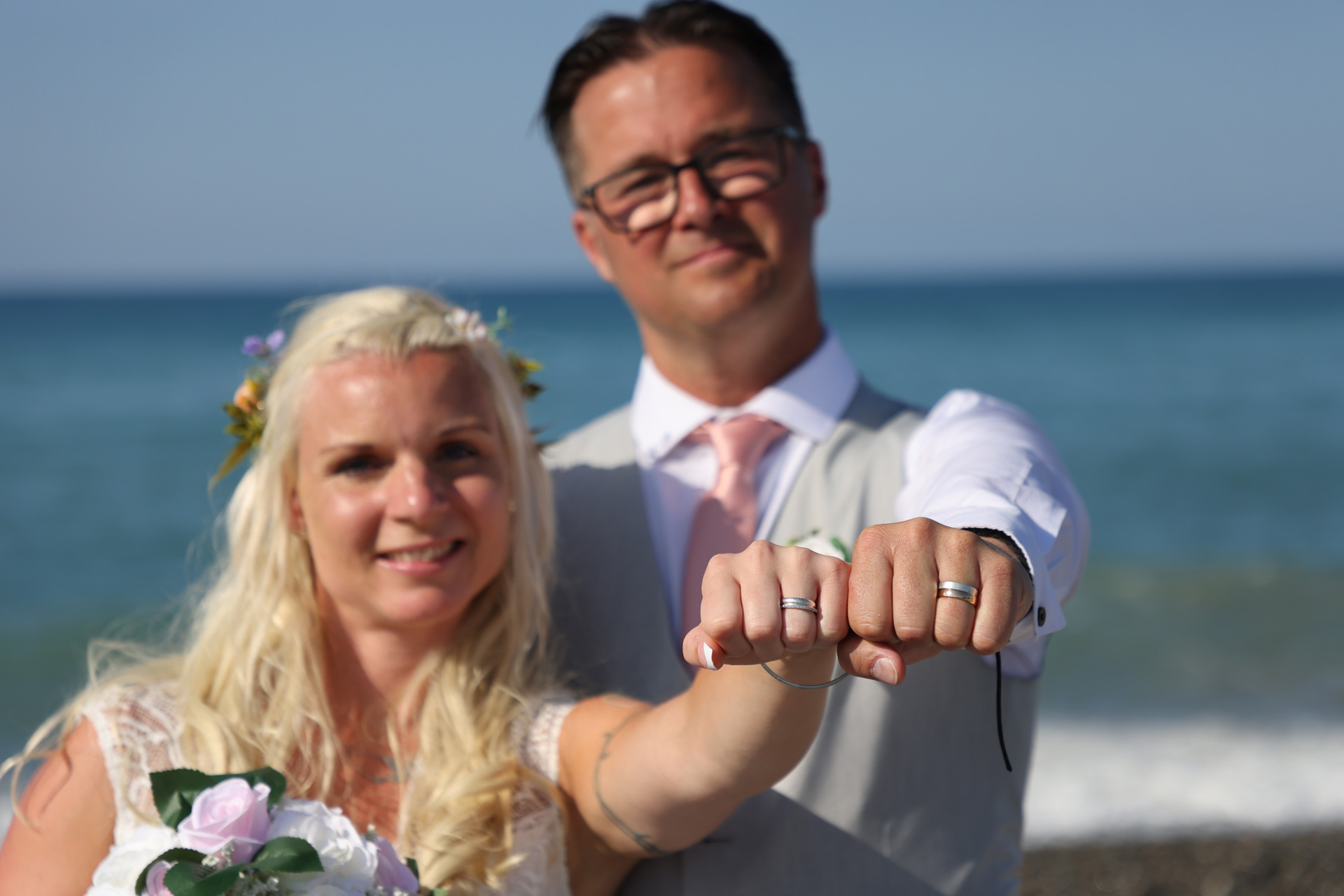 vow renewal in Greece